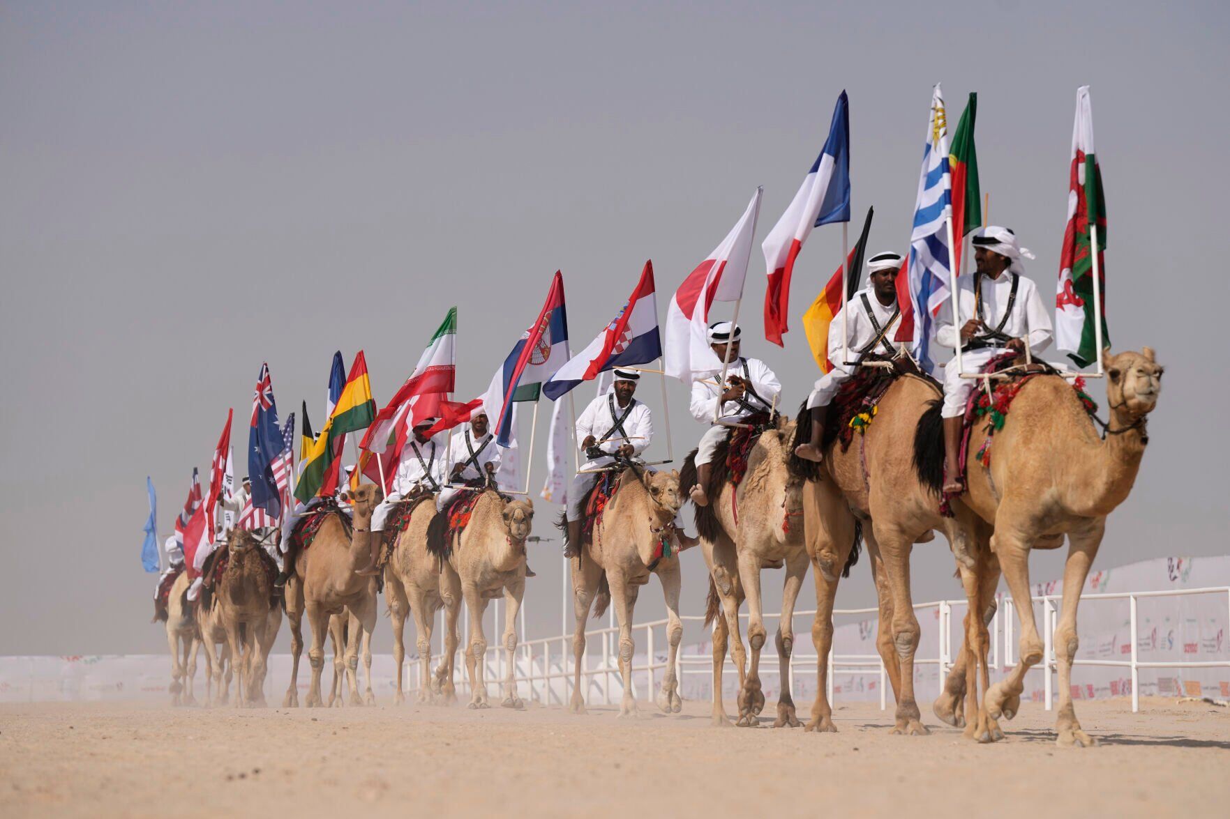 APTOPIX WCup Camel Pageant